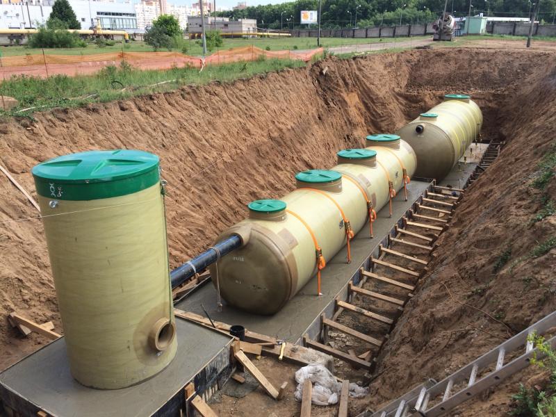 Установка септиков и локальных очистных сооружений (ЛОС)